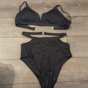 High waist bikini